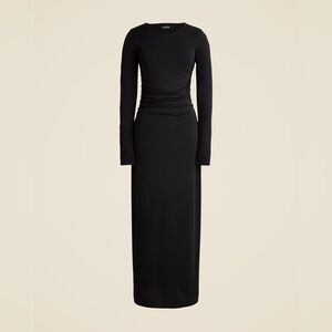 J.Crew Women’s Long-sleeve dress in jersey crepe